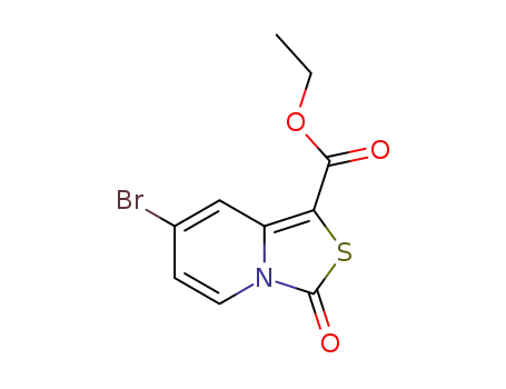 ethyl 7-bromo-3-oxo-3H-thiazolo[3,4-a]pyridine-1-carboxylate