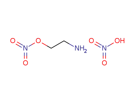 Molecular Structure of 4665-58-1 (2-Aminoethyl nitrate; nitric acid)