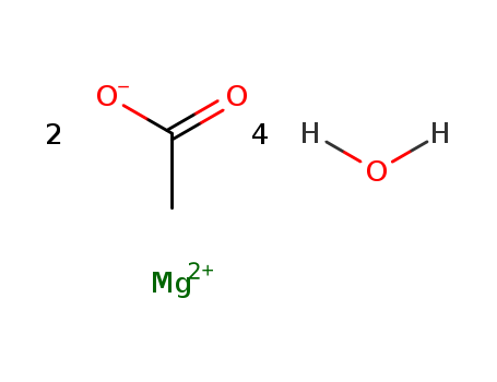 Acetic acid, magnesiumsalt, hydrate (2:1:4)(16674-78-5)