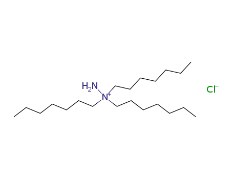 N,N,N-triheptyl-hydrazinium; chloride