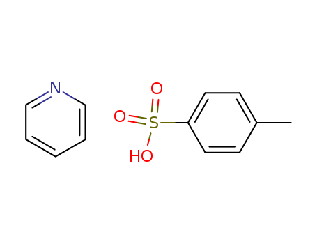 24057-28-1,Pyridinium p-toluenesulfonate,p-Toluenesulfonic acid, pyridine adduct;Benzenesulfonic acid, 4-methyl-, compd. with pyridine (1:1);Pyridine, 4-methylbenzenesulfonate;Benzenesulfonic acid,4-methyl-,compounds,compd. with pyridine (1:1);4-methylbenzenesulfonic acid; pyridine;Pyridinium p-Toluenesulfonate;Pyridinium-P-Toluenesulfonate 98%;PYRIDINIUM P-TOLUENESULFONATE，99%;Pyridinium p-toulene sulfonate (PPTS);