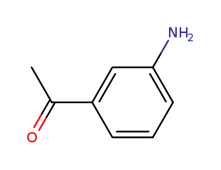 Molecular Structure of 99-03-6 (3-Aminoacetophenone)