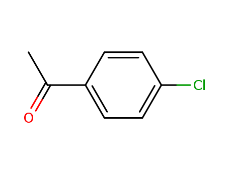 99-91-2,4'-Chloroacetophenone,Acetophenone,4'-chloro- (6CI,8CI);Acetophenone, p-chloro- (3CI);1-(4-Chlorophenyl)-1-ethanone;1-(4-Chlorophenyl)ethanone;1-(p-Chlorophenyl)ethanone;1-Acetyl-4-chlorobenzene;1-Chloro-4-acetylbenzene;4-Acetyl-1-chlorobenzene;4-Acetylchlorobenzene;4-Acetylphenyl chloride;4-Chlorophenyl methyl ketone;4'-Chloroacetophenone;Methyl 4-chlorophenyl ketone;Methyl p-chlorophenyl ketone;NSC 6115;p-Acetylchlorobenzene;p-Chloroacetophenone;p-Chlorohypnone;p-Chlorophenyl methyl ketone;4-Chloroacetophenone;
