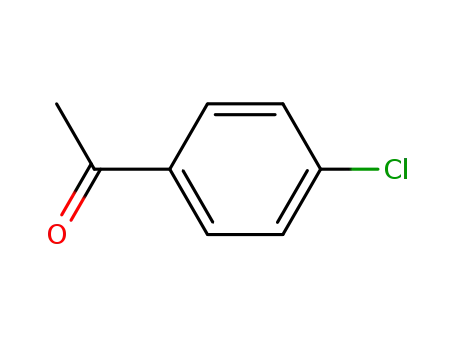Molecular Structure of 99-91-2 (4'-Chloroacetophenone)