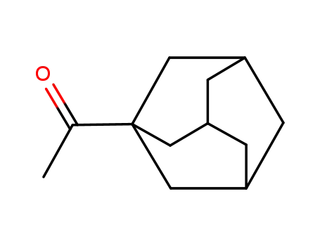 Molecular Structure of 1660-04-4 (1-Adamantyl methyl ketone)