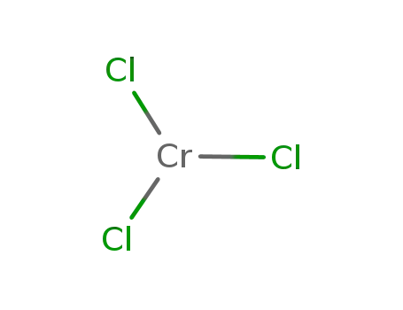 Molecular Structure of 10025-73-7 (Chromium(III) chloride)