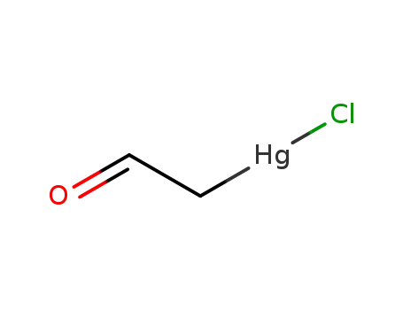 Molecular Structure of 5321-77-7 (chloro(2-oxoethyl)mercury)