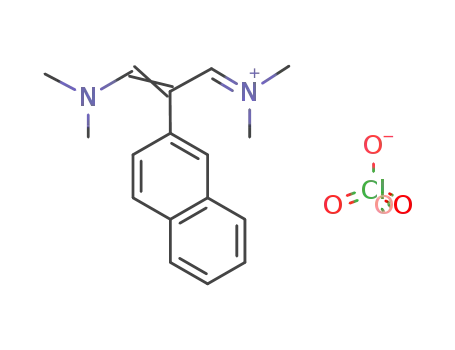 3-β-naphthyl-1,1,5,5-tetramethyl-1H-1,5-diazapentadienium perchlorate