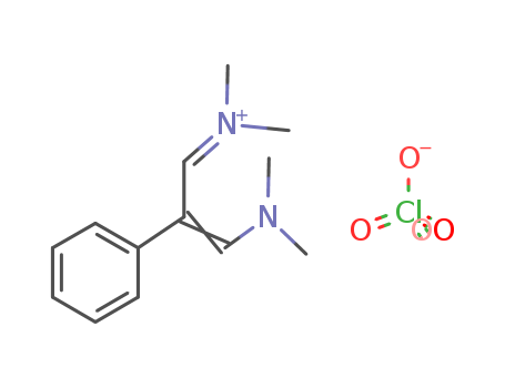 Methanaminium,N-[3-(dimethylamino)-2-phenyl-2-propenylidene]-N-methyl-, perchlorate