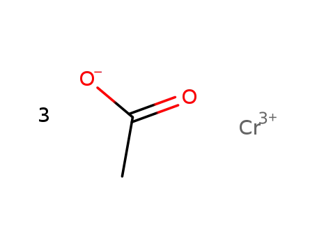 Molecular Structure of 1066-30-4 (Chromic acetate)
