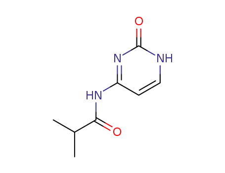 Molecular Structure of 97626-98-7 (Propanamide, N-(1,2-dihydro-2-oxo-4-pyrimidinyl)-2-methyl-)