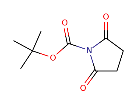 Molecular Structure of 41839-96-7 (1-Pyrrolidinecarboxylic acid, 2,5-dioxo-, 1,1-dimethylethyl ester)