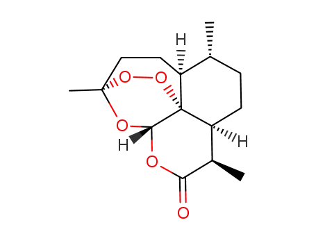 Molecular Structure of 63968-64-9 (Artemisinin)