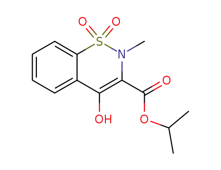 isopropyl 4-hydroxy-2-methyl-2H-1,2-benzothiazine-3-carboxylate 1,1-dioxide
