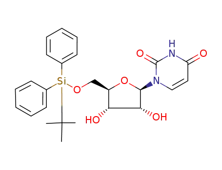 Molecular Structure of 130351-68-7 (Uridine, 5'-O-[(1,1-dimethylethyl)diphenylsilyl]-)