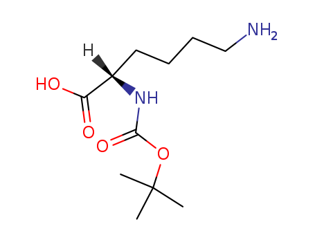 13734-28-6,N-alpha-(tert-Butoxycarbonyl)-L-lysine,N2-((1,1-Dimethylethoxy)carbonyl)-L-lysine;Boc-Lys-OH;(2S)-6-azaniumyl-2-(tert-butoxycarbonylamino)hexanoate;Boc-L-Lys-OH;N-tert-Butoxycarbonyl lysine;N-α-Boc-L-lysine;N-a-(tert.-butoxycarbonyl)-L-lysine;