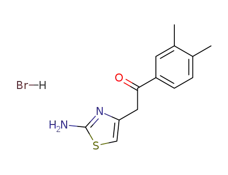 2-(2-Amino-thiazol-4-yl)-1-(3,4-dimethyl-phenyl)-ethanone; hydrobromide