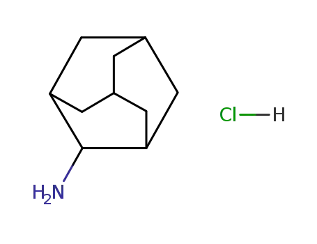 Molecular Structure of 10523-68-9 (2-Adamantanamine hydrochloride)