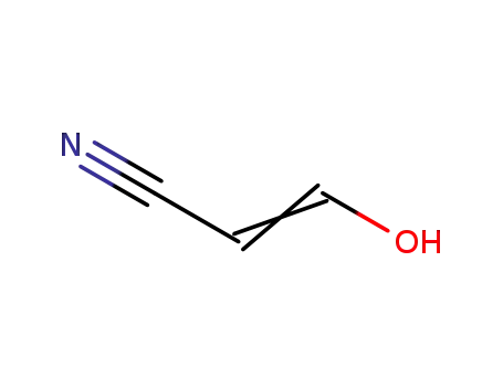 Molecular Structure of 25078-62-0 (2-Propenenitrile, 3-hydroxy-)