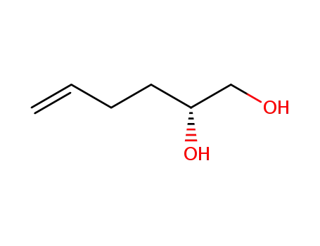 Molecular Structure of 133494-68-5 (5-Hexene-1,2-diol, (2R)-)
