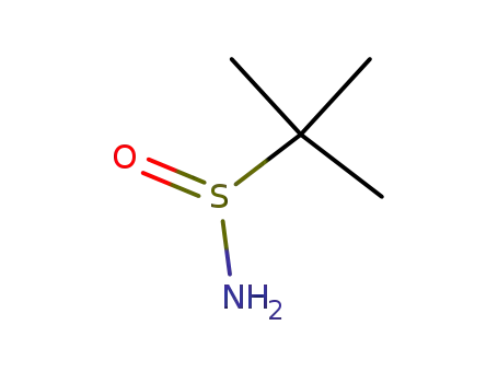 Molecular Structure of 146374-27-8 (tert-Butanesulfinamide)