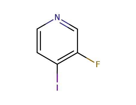 Molecular Structure of 22282-75-3 (3-FLUORO-4-IODOPYRIDINE)