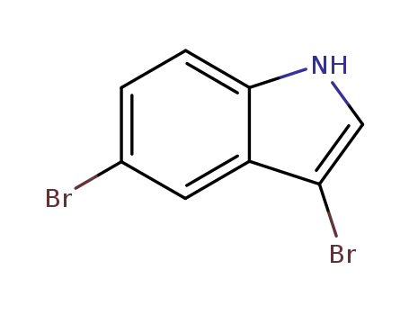 Molecular Structure of 81387-89-5 (3,5-Dibromoindole)