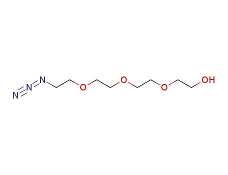Molecular Structure of 86770-67-4 (1-Azido-3,6,9-trioxaundecane-11-ol)