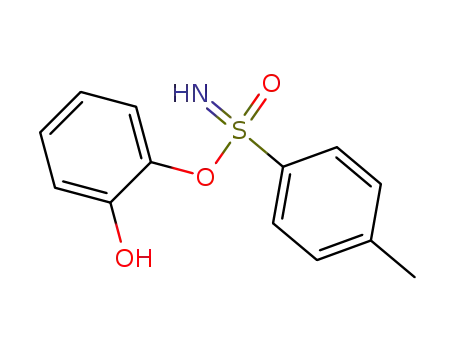 Molecular Structure of 65109-81-1 (Benzenesulfonimidic acid, 4-methyl-, 2-hydroxyphenyl ester)