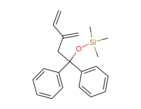 3-methylene-5,5-diphenyl-5-(trimethylsiloxy)pentene