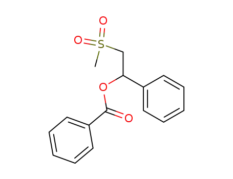2-(Benzoyloxy)-2-phenylethyl methyl sulfone