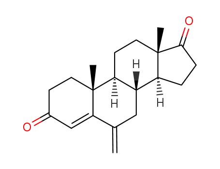 Molecular Structure of 19457-55-7 (6-METHYLENEANDROST-4-ENE-3,17-DIONE)