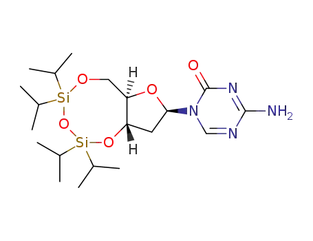 β-5',3'-O-(1,1,3,3-tetraisopropyldisiloxane-1,3-diyl)-2'-deoxy-5-azacytidine