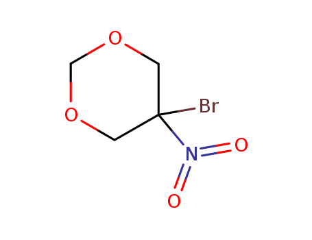 30007-47-7,5-Bromo-5-nitro-1,3-dioxane,m-Dioxane,5-bromo-5-nitro- (8CI);1,3-Dioxane, 5-bromo-5-nitro-;BRN 4668673;UNII-U184I9QBNM;