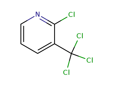 Molecular Structure of 72648-12-5 (2-CHLORO-3-TRICHLOROMETHYLPYRIDINE)
