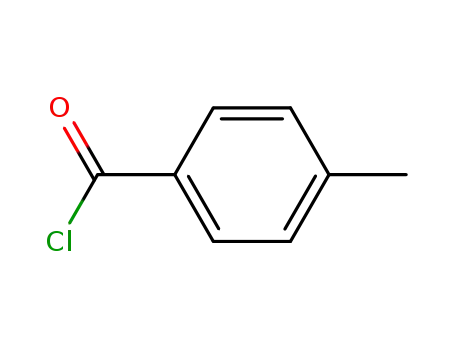 Molecular Structure of 874-60-2 (4-Methylbenzoyl chloride)