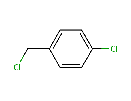 104-83-6,4-Chlorobenzyl chloride,(4-Chlorophenyl)methyl chloride;alpha,4-Dichlorotoluene;p-Chlorobenzyl chloride;1-Chloro-4-(chloromethyl)benzene;Benzene, 1-chloro-4-(chloromethyl)-;p-Chlorobenzyl chloride, liquid or solid;alpha,p-Dichlorotoluene;α,4-dichlorotoluene;Chlorobenzyl Chloride;4-Chlorobenzyl chloride(PCBC);4-Chlorobenzylchloride;Toluene, p,alpha-dichloro-;p-Chlorophenylmethyl chloride;Benzene, 1-chloro-4- (chloromethyl)-;