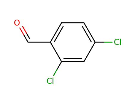 Molecular Structure of 874-42-0 (2,4-Dichlorobenzaldehyde)