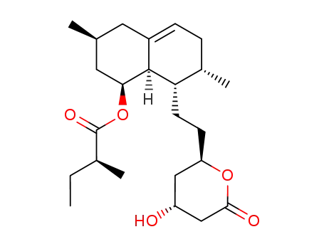 6(R)-<2-<1,2,3,5,6,7,8,8a(R)-Octahydro-2(S),6(R)-dimethyl-8(R)-<<2(S)-methylbutyryl>oxy>-1(S)-naphthyl>ethyl>-3,4,5,6-tetrahydro-4(R)-hydroxy-2H-pyran-2-one