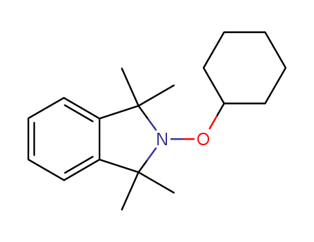 1H-Isoindole, 2-(cyclohexyloxy)-2,3-dihydro-1,1,3,3-tetramethyl-
