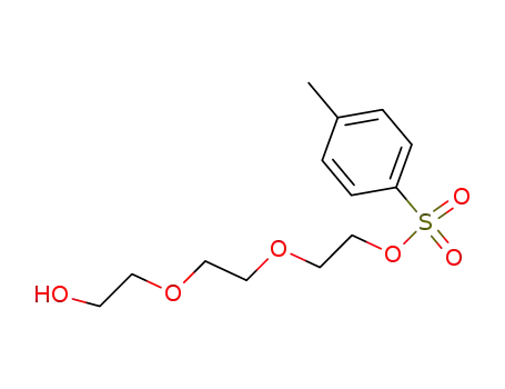 Molecular Structure of 77544-68-4 (Ethanol, 2-[2-(2-hydroxyethoxy)ethoxy]-, 1-(4-methylbenzenesulfonate))