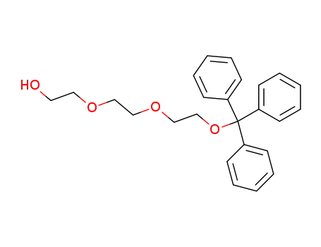 Molecular Structure of 133699-09-9 (Ethanol, 2-[2-[2-(triphenylmethoxy)ethoxy]ethoxy]-)