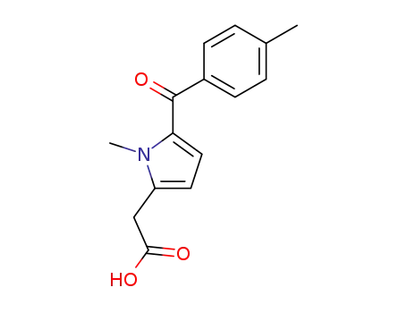 1-methyl-5-(p-toluoyl)pyrrole-2-acetic acid