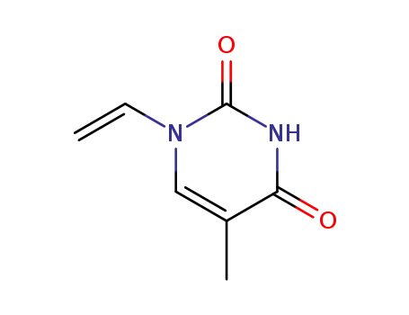 Molecular Structure of 20245-84-5 (1-vinylthymine)