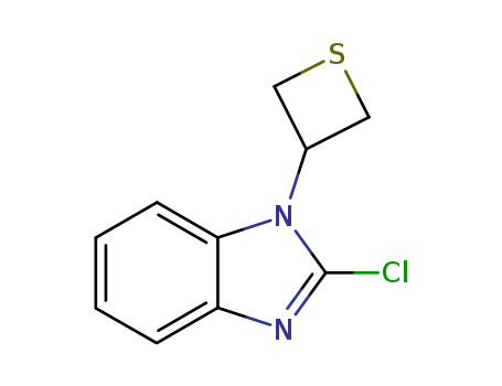 1H-Benzimidazole,2-chloro-1-(3-thietanyl)-