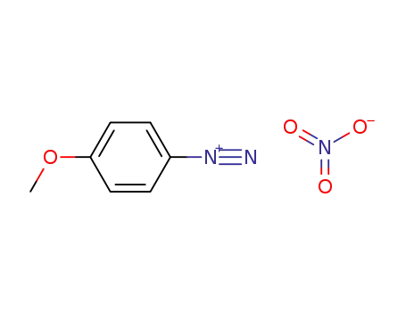 4-methoxy-benzenediazonium; nitrate