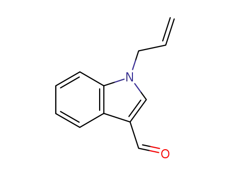 Molecular Structure of 111480-86-5 (1-ALLYL-1H-INDOLE-3-CARBALDEHYDE)
