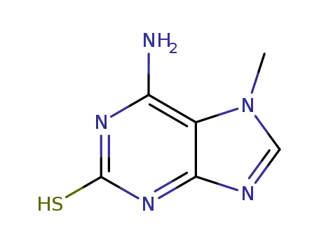 2-thio-6-amino-7-methylpurine