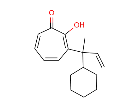 3-(1,5-dimethyl-1-vinyl-4-hexenyl)tropolone