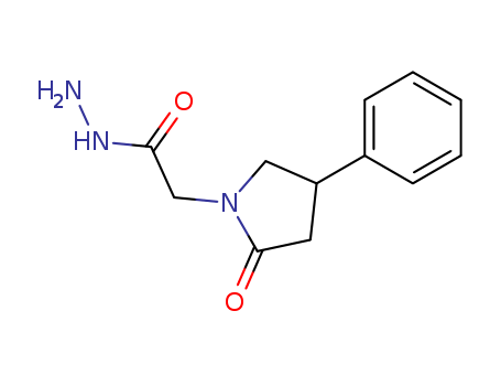 77472-71-0,2-Oxo-4-phenylpyrrolidine-1-acetic acid hydrazide,2-Oxo-4-phenylpyrrolidine-1-acetic acid hydrazide